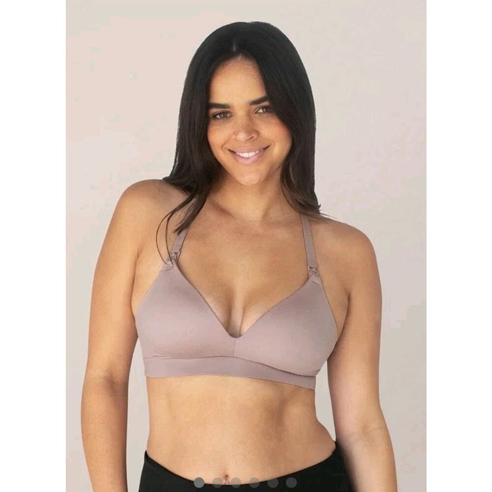 Kindred Bravely Sublime Hands Free Pumping Nursing Bra Size XL Lilac Stone - Picture 1 of 13